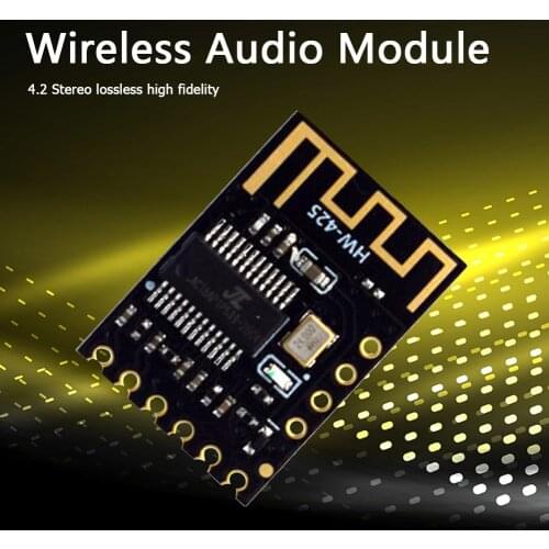 HW-425 DIY Bluetooth Audio Receiver Module Bluetooth 4.2 Wireless Hifi Stereo Lossless Hi-Fi MP3 Music Decoder Board