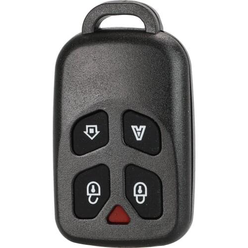 Jingyuqin Remote Car Key Shell For Brazil For Positron PX32 Key Fob Case Cover Replacement Alarm 4 Button + Panic