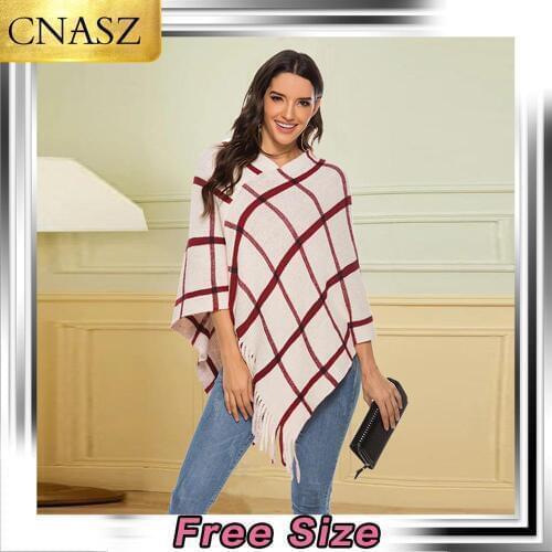 2019 Latest Muslim Fringed Knit Sweater Cape Top Bangladesh Dubai Abayas For Women Turkey Islam Elegant Clothes Moroccan Oman