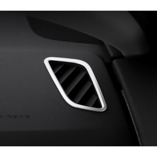 Fit for Audi 17-19 new A4L/A5 instrument panel air conditioning upper air outlet trim frame patch cover interior modification