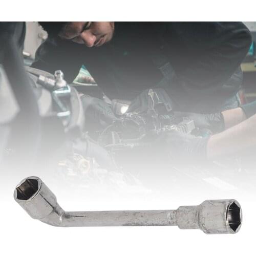 19mm Hexagon Socket Spanner Dual Head L-Type Angled Sturdy Socket Wrench Repair Tool Auto Repair Tool Elbow Sleeve for Vehicles