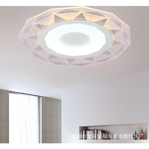Modern led panel lights luzes de teto ventilador de techo ceiling chandelier cafe hotel AC85-265V Bedside Aluminum ceiling ligh