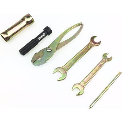 STARPAD Motorcycle Car Kit Screwdriver Spanner Spark Plug Socket Motorcycle Tool Accessories