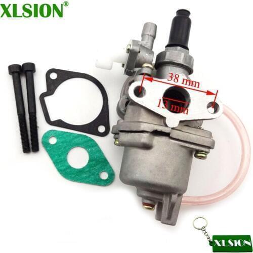 XLSION Carburetor Carb Carby + Gasket + Bolt For 47cc 49cc 2 Stroke Mini Moto Dirt Pocket Bike ATV Quad Minimoto Motorcycle
