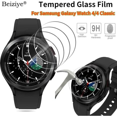 Tempered Glass HD film For Samsung Galaxy Watch 4 Classic 42mm 46mm Screen Protector Polymer Film For Samsung Watch 4 40mm 44mm