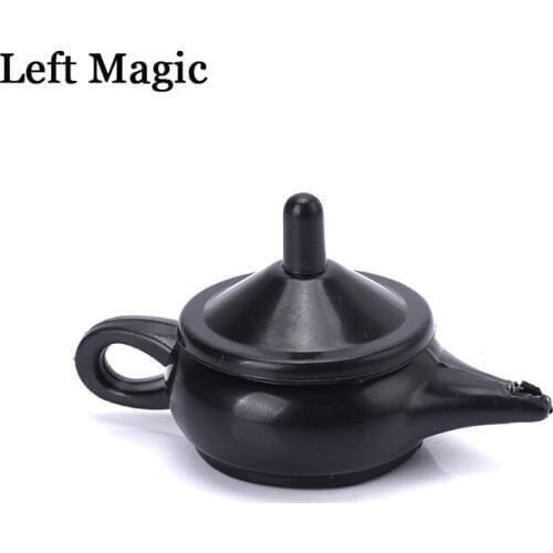 1pcs Wonderful Legend Aladdin Magic Genie Light magic trick professional magician coin thru lamp magic coin props easy to do