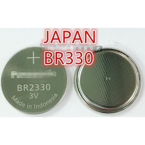 20PCS br2330 Japan original BR2330 3V wide temperature button lithium battery equipment wide temperature battery