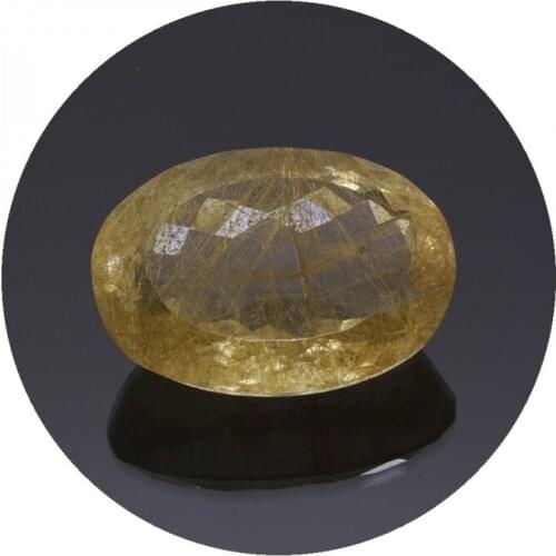 27,86 ct. Rutile Quartz Oval Cut