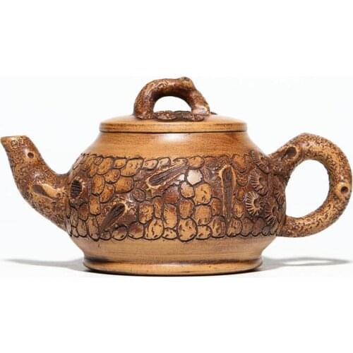 350ml Zisha pot teapot New Chinese Tea Pot Tea Pot Handle Teapot Kettle Set