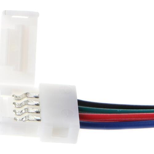 5 Pcs 15cm 4 Pin 4 Pin 5050 3528 LED RGB Strip Extension Connector Cable Wire