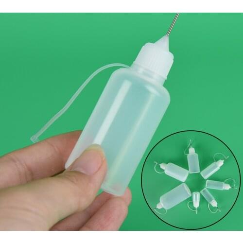 50 ML Liquid Dropper Bottles Needle Tip Plastic bottle Squeeze Refillable Electronic Cigarette Oil Bottle
