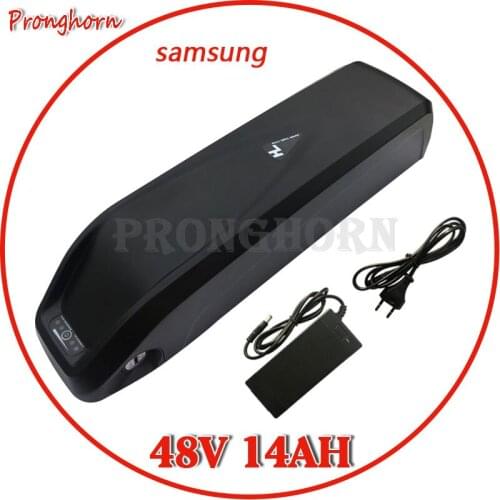 Free customs tax 750w 1000w Powerful 48v 14ah Lithium Battery Pack for 48 Volt Electric Bike use Samsung 3500MAH cells