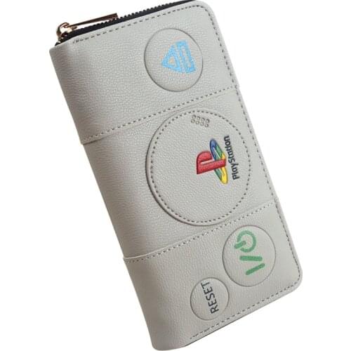 Card holder men wallets playstation Wallet Long Design Zipper clutch Multi-function Phone Pocket