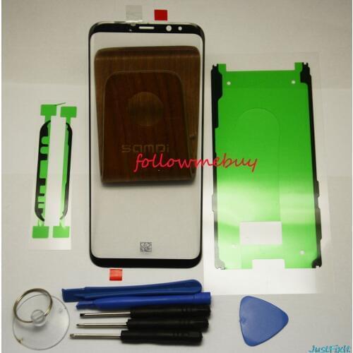 For Samsung Galaxy S S8 S9 Plus S8+ S9+ Note 8 9 S10e Front Screen LCD Glass Lens Outer Glass Repair Replacement