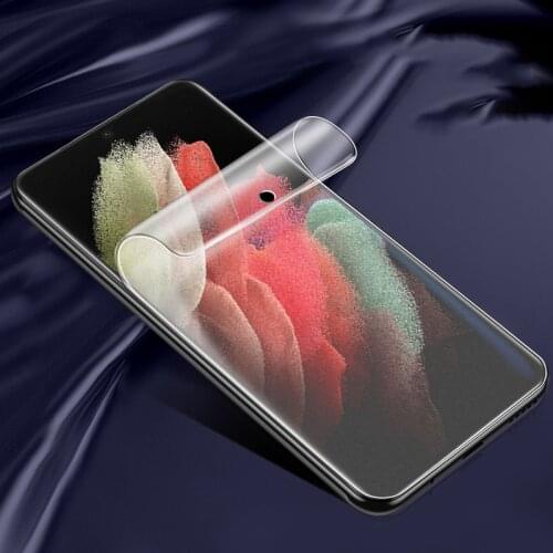 For Samsung Galaxy S21 S20 Ultra S10 S9 S8 Note10 Plus 5G Full Cover Matte Hydrogel Film No Fingerprint Game Screen Protector