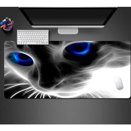 Beautiful Luminous Cat Mouse Pad Best Cute Anime Mouse Pad Keyboard Fashion Computer Mouse Pad Higt Quality Laptop Game Pad