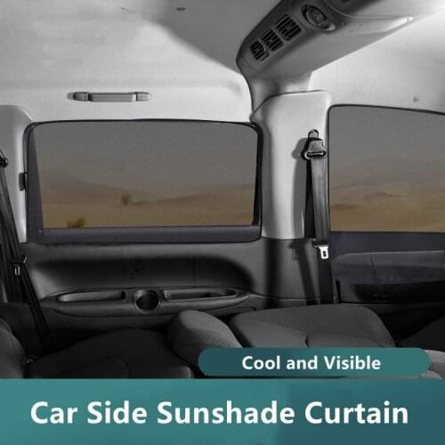 Magnetic Car Side Window Sun Shade UV Protection Curtain Sunshade Mesh Sun Visor Summer Protect Car Blinds Car Accessories