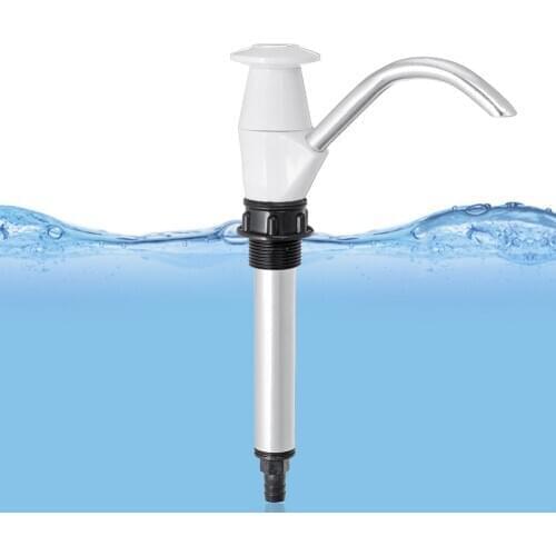 Multifunctional Caravan Sink Water Hand Pump Double Action Camping Trailer Motorhome Replacement Pumping Tool FBE2