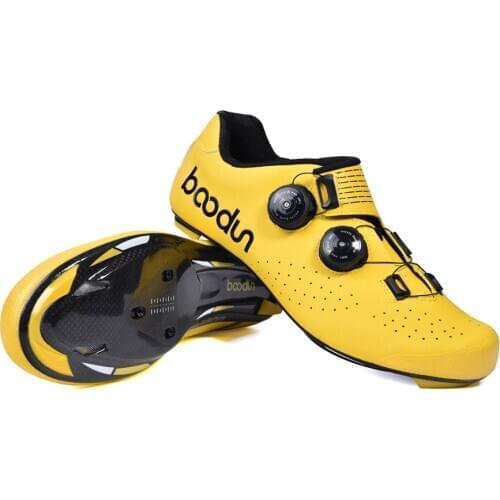2019 New Road Cycling Shoes Carbon Fiber Self-Locking Ultralight Breathable Wear Non-slip professional Bicycle Racing Sneakers