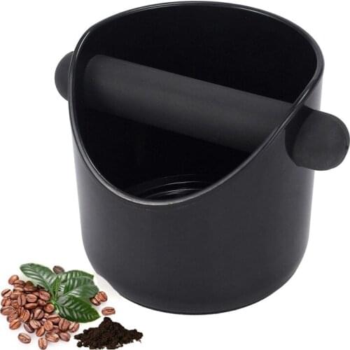 Coffee Grind Knock Box Anti-slip Detachable Espresso Grounds Container Coffee Accessories Coffee Grinder Pump Waste Bin