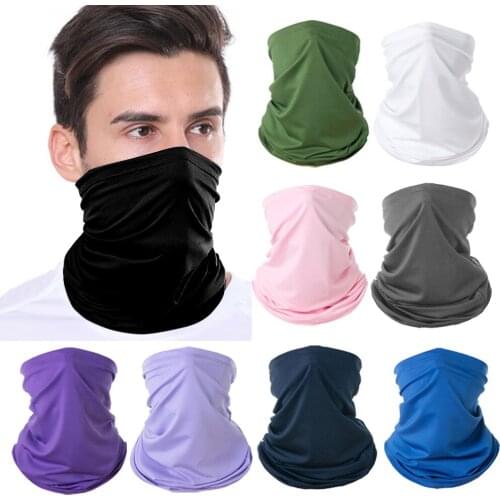 Summer Scarf Face Cover Hunting Cycling Running Hiking Camping Outdoor Bike Motorcycle Neck Tube Multi Function Bandanas Mask