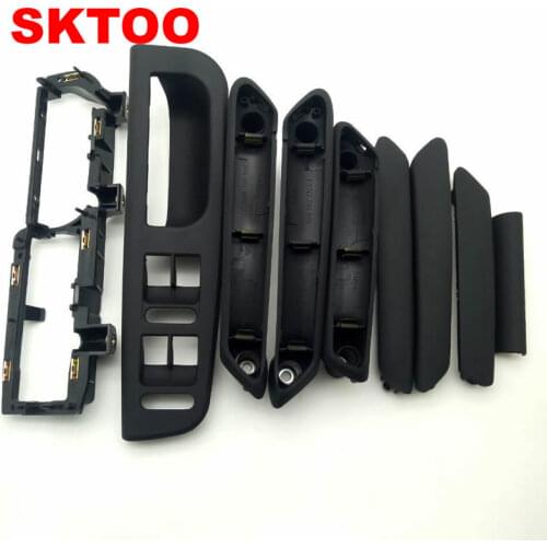 SKTOO 9pcs black For Volkswagen Passat B5 inner door handle / handle interior / inside handle