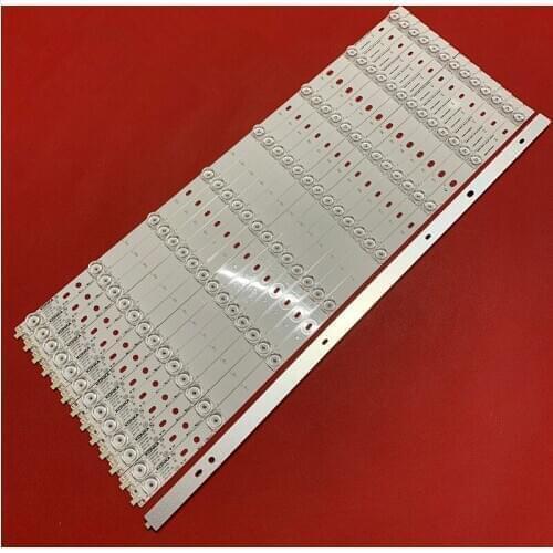 1Set=14PCS LED Backlight Strip 8 Lamps CLED55X80U RF-AA550B320801S-04 QLED55X80U 35021084 LED55UC20B32 QLED55X60U