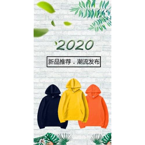 Hoodie Sweatshirt mens and womens fashion solid red black gray pink autumn and Winter Fleece hip hop Hoodie mens brand casual