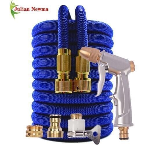 High Quality Garden Hose Water Gun Flexible Expandable Magic Watering Hose High Pressure Car Washer Hoses Garden Irrigation Tool