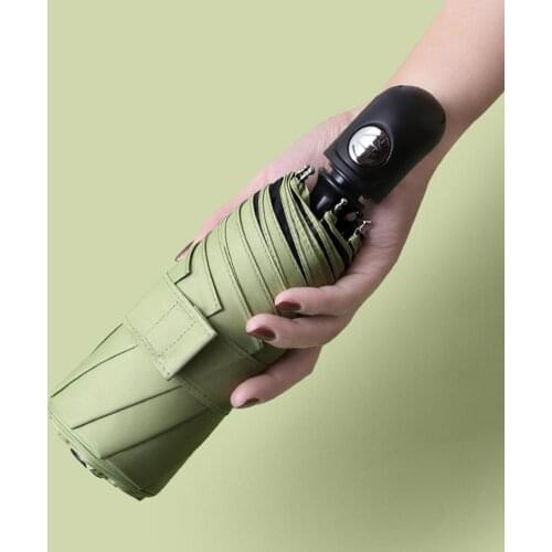 Umbrella Windproof Foldable Stainless Steel Sun Protection Mini Umbrella for Outdoor Umbrella