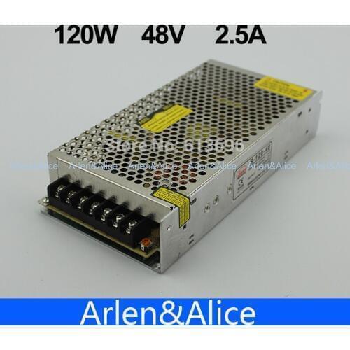 120W 48V 2.5A Single Output Switching power supply for LED Strip light