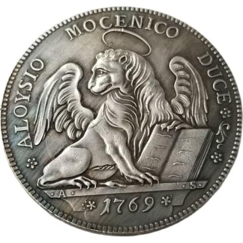 1769 Italian Commemorative Coin Lion And Wings Coin Collection Crafts Souvenir Home Decoration Memento Gift