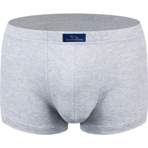 2Pieces/Lot Mens Underwear Eu Size Boxers Cotton Bamboo Fiber Harmont Comfortable Mens Blaine Cotton Brand Shorts Modal Boxer