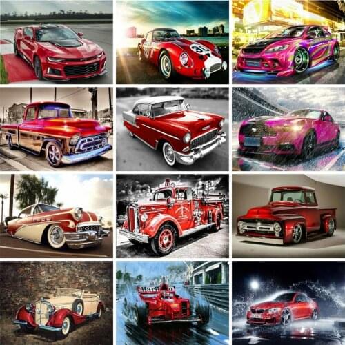 Diamond Embroidery Car Cross Stitch 5d Diamond Painting Full Square/Round Landscape Rhinestones Art Sale Handicraft Wall Decor