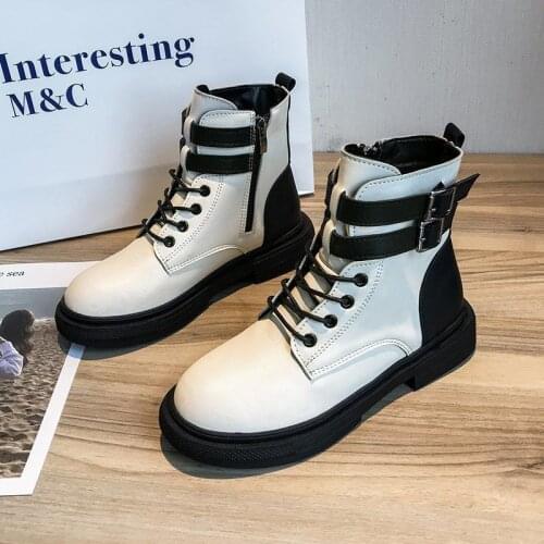 Martin Boots Woman 2021 New Ladies Casual Stretch Socks Boots Fashion Cross-tied Women Shoes Platform Boots Gothic Women Shoes
