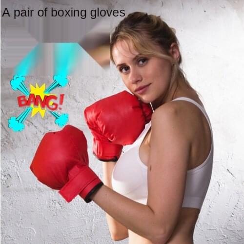 Childrens Sandbag Gloves Boxing Gloves Professional Sanda Muay Gloves Adult Fighting Training Boxing Gloves Gants De Boxe