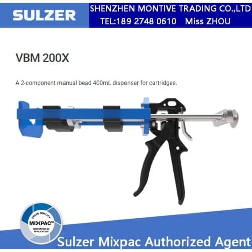 COX VBM 200X A 2-Component Manual Bead 400mL Dispenser For Cartridges Save Pressure Industrial Gun Cartridge Sealant Durabl
