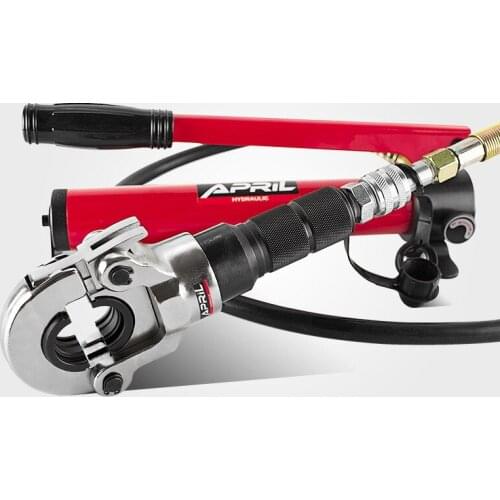 Stainless steel aluminum plastic pipe hydraulic pressure pipe clamp hydraulic pipe crimping tool