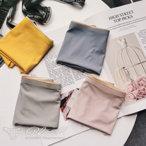 Cotton Comfortable Underwear For Girl Summer Ice Silk Womens Panties Corset Lace Sexy Lingerie Seamless Breathable Briefs Thong