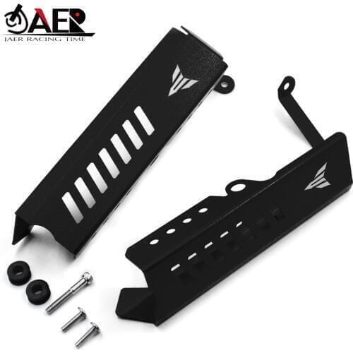 JAER Aluminum Radiator Side Cover Mount Support Bracket Kit for Yamaha MT09 MT-09 FZ09 FZ-09 2013-2016