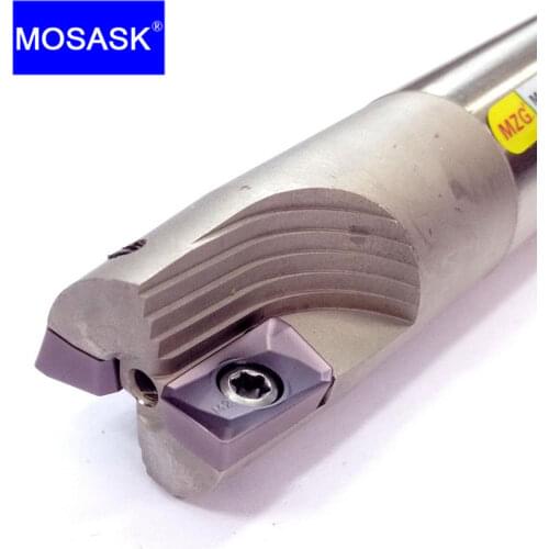 MOSASK BAP400 CNC Machine Tools 25 32 mm End Mill APMT 1604 Tungsten Carbide Insert Right Angle Shoulder Milling Cutter