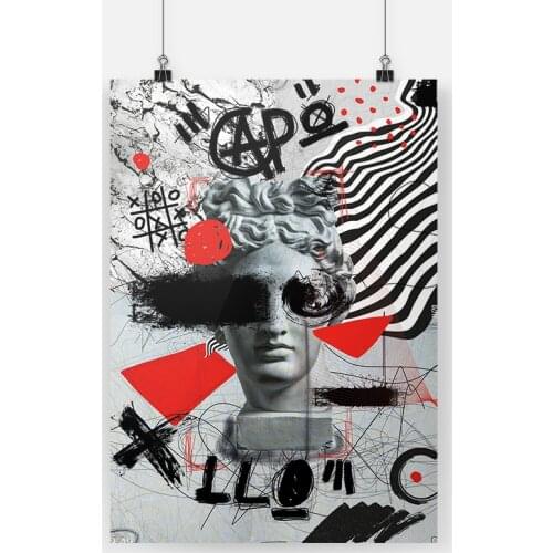 Fashion street art Graffiti Poster Canvas Painting Wall Art Decor Living Room Bedroom Study Home Decoration Prints