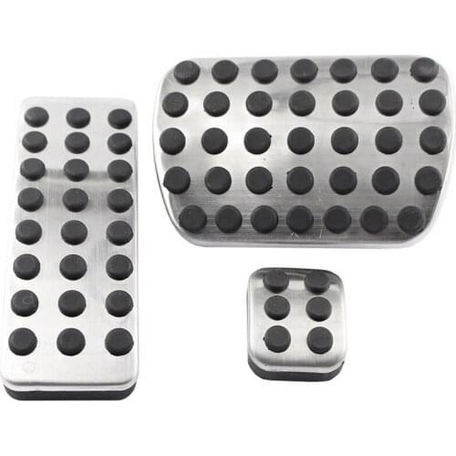 Stainless Steel Sport Brake Pedal Pads Cover For Mercedes Benz 2006-2012 M-Cl W164 2007-2013 GL-Cl X164 2006-2012