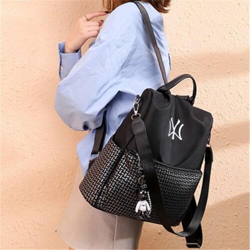 Nieuwe Mode Vrouwen Rugzak Grote Capaciteit Vrouwelijke Schoudertas Zachte Rugzak Oxford Voor Tieners Schooltas Rugzak