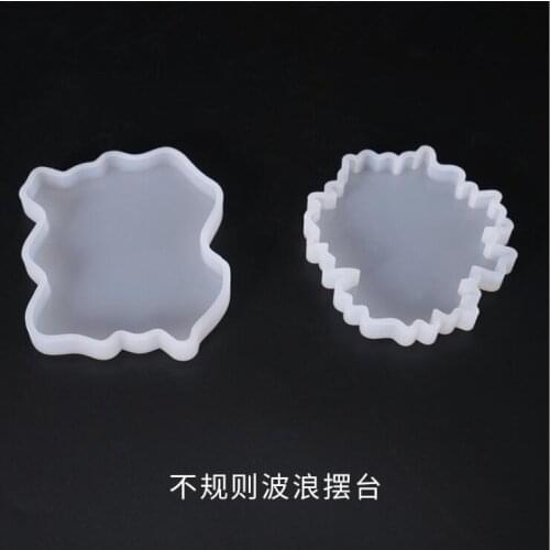 2020 New Silicone Mould Dried Flower Resin Decorative DIY Irregular ornament Type epoxy resin molds for jewelry