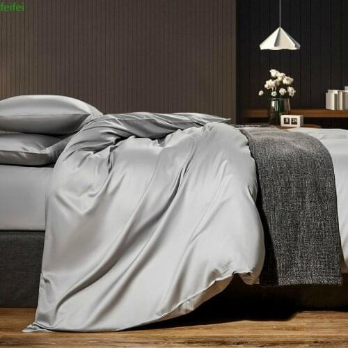 New 100% pure color cotton bedding set home textiles king size bed set bed clothes duvet cover cover sheet pillowcase