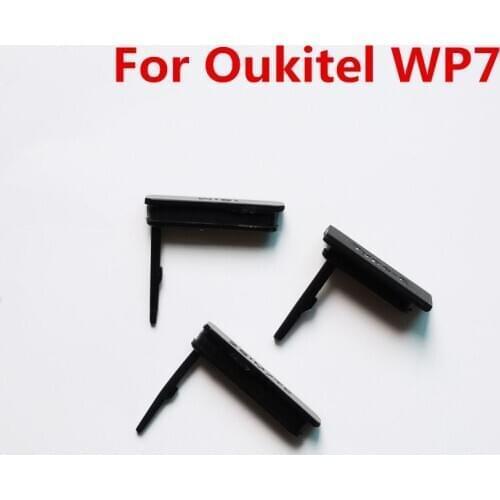 New Original Anti Dust Sim/TF Type-C Charge Port Plug For Oukitel WP7 Cell Phone Cover Protector Parts For Oukitel WP7 Sim Plug