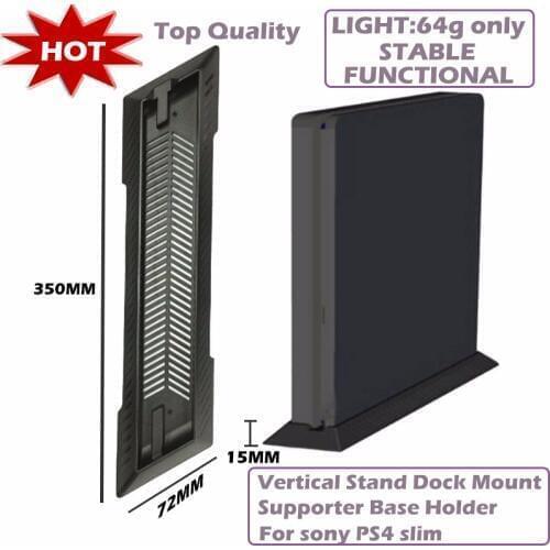 Control Base Support for Sony Playstation Play Station PS 4 PS4 Slim Vertical Stand Accessories Game Console of Accesorios Mount