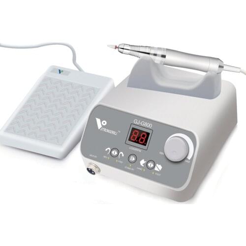 Hot free delivery Powerful drill 35000 RPM brushless nail micromotor GJ-G800 + RRM brushless mobile phonenail micromotor