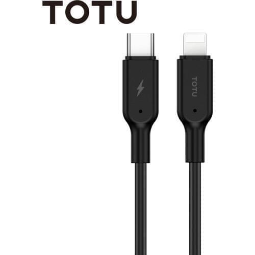 TOTU Type-C for Lightning Port PD Fast Charging Data Cable for iPhone 12 12Pro 12Pro Max 11Pro 11 Pro MAX Phone Charging Cable